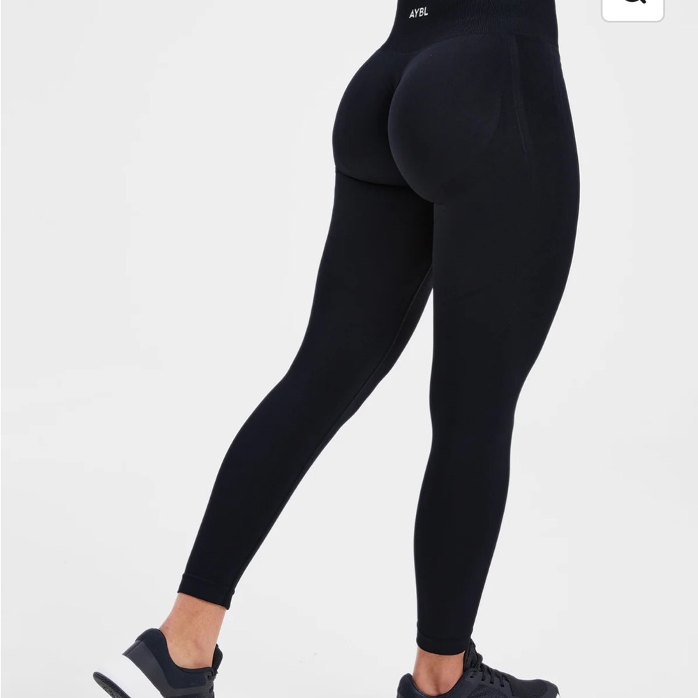 AYBL Black High-Waisted Leggings